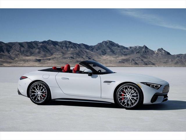 new 2025 Mercedes-Benz AMG SL 55 car, priced at $158,730