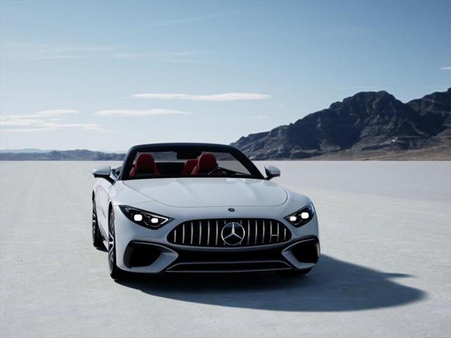 new 2025 Mercedes-Benz AMG SL 55 car, priced at $158,730
