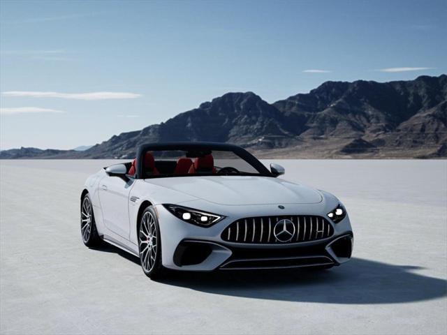 new 2025 Mercedes-Benz AMG SL 55 car, priced at $158,730