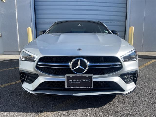 used 2022 Mercedes-Benz AMG CLA 35 car, priced at $40,900