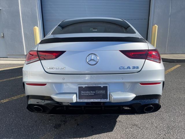 used 2022 Mercedes-Benz AMG CLA 35 car, priced at $40,900