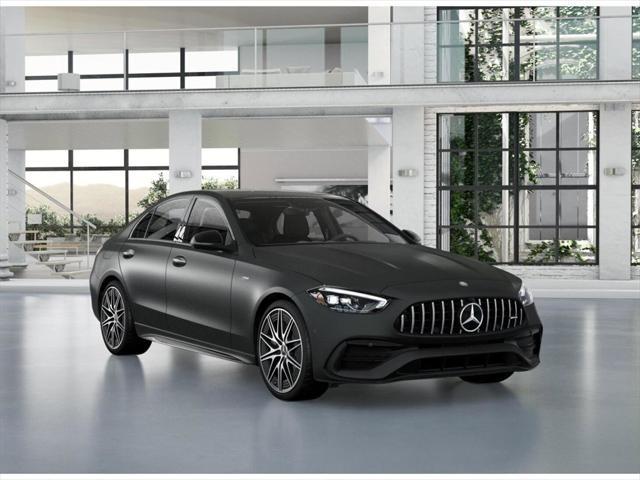 new 2025 Mercedes-Benz AMG C 43 car, priced at $72,790