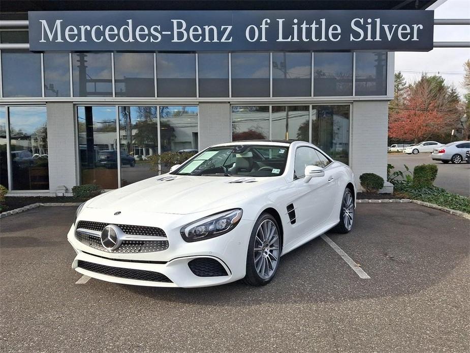 used 2019 Mercedes-Benz SL 550 car, priced at $74,900