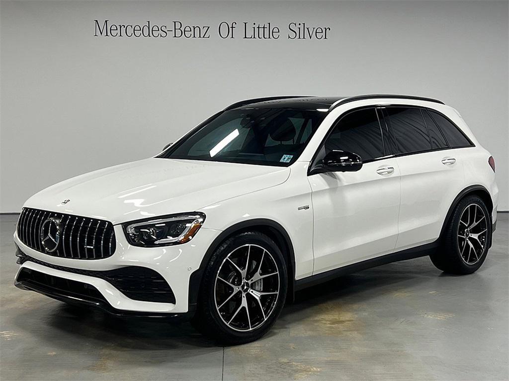 used 2022 Mercedes-Benz AMG GLC 43 car, priced at $44,995
