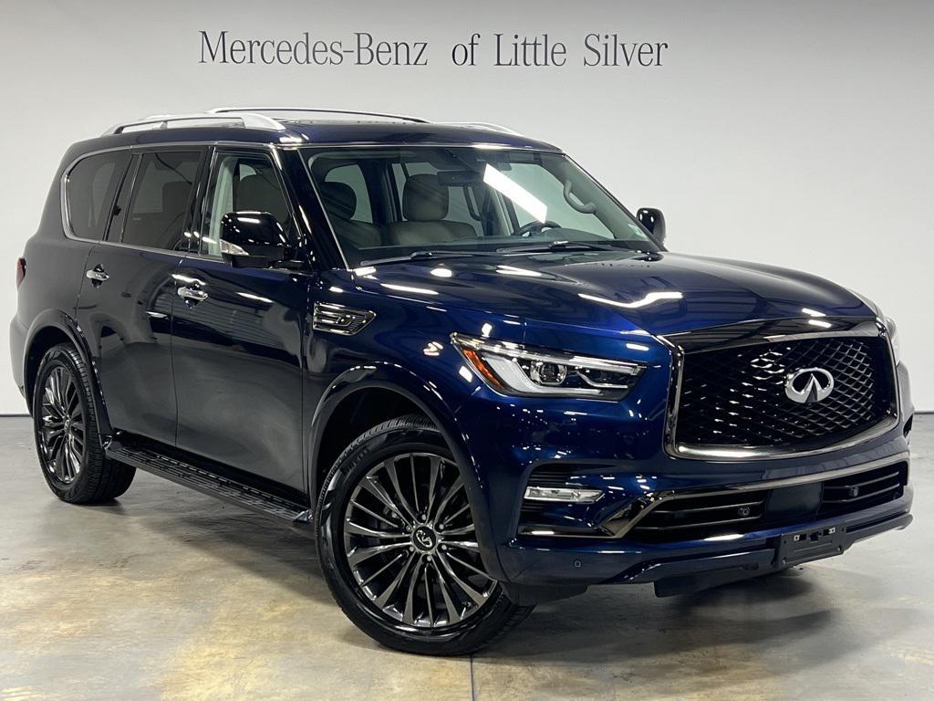 used 2021 INFINITI QX80 car, priced at $41,695