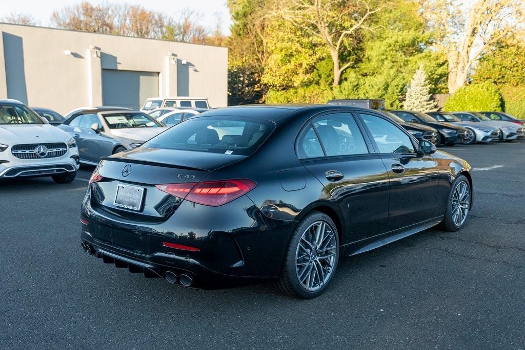 new 2024 Mercedes-Benz AMG C 43 car, priced at $72,310