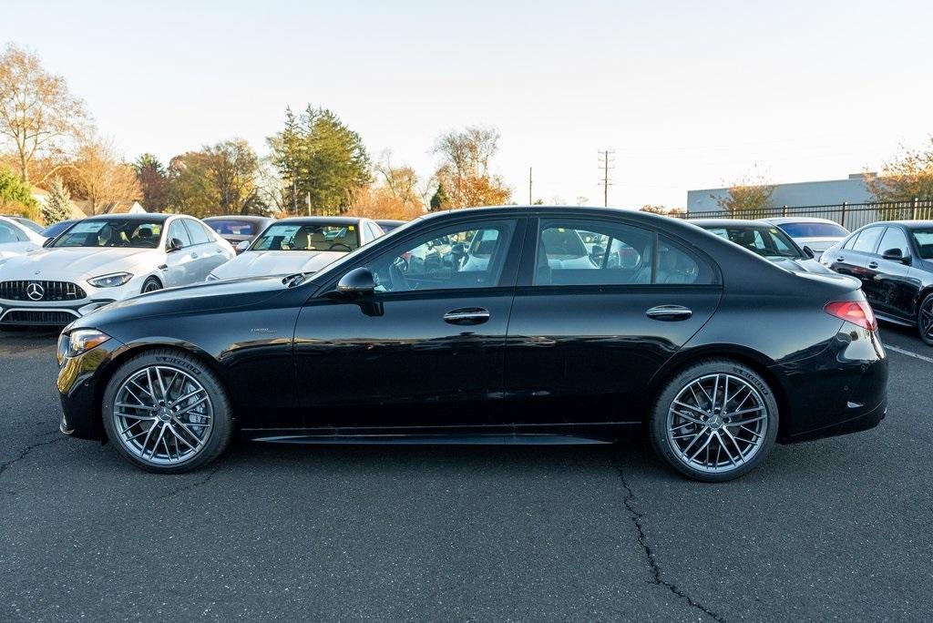 new 2024 Mercedes-Benz AMG C 43 car, priced at $72,310