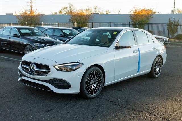 new 2025 Mercedes-Benz C-Class car, priced at $55,535