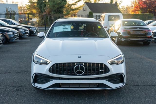 new 2024 Mercedes-Benz AMG C 43 car, priced at $73,420