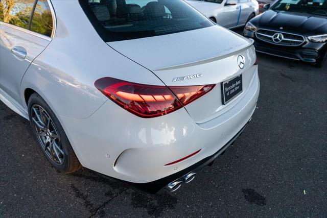 new 2024 Mercedes-Benz AMG C 43 car, priced at $73,420