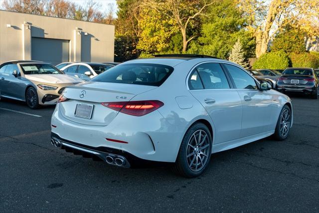 new 2024 Mercedes-Benz AMG C 43 car, priced at $73,420