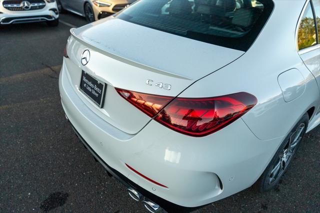 new 2024 Mercedes-Benz AMG C 43 car, priced at $73,420