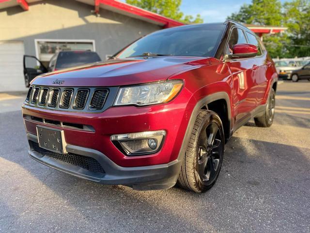 used 2021 Jeep Compass car, priced at $15,500