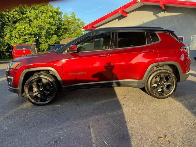 used 2021 Jeep Compass car, priced at $15,500