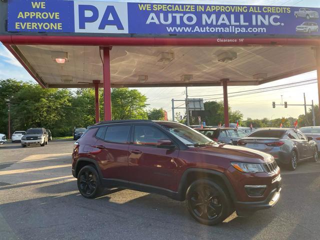 used 2021 Jeep Compass car, priced at $15,500