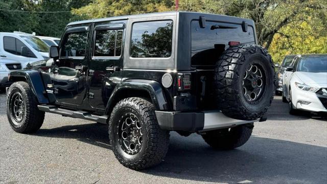 used 2015 Jeep Wrangler Unlimited car, priced at $16,999