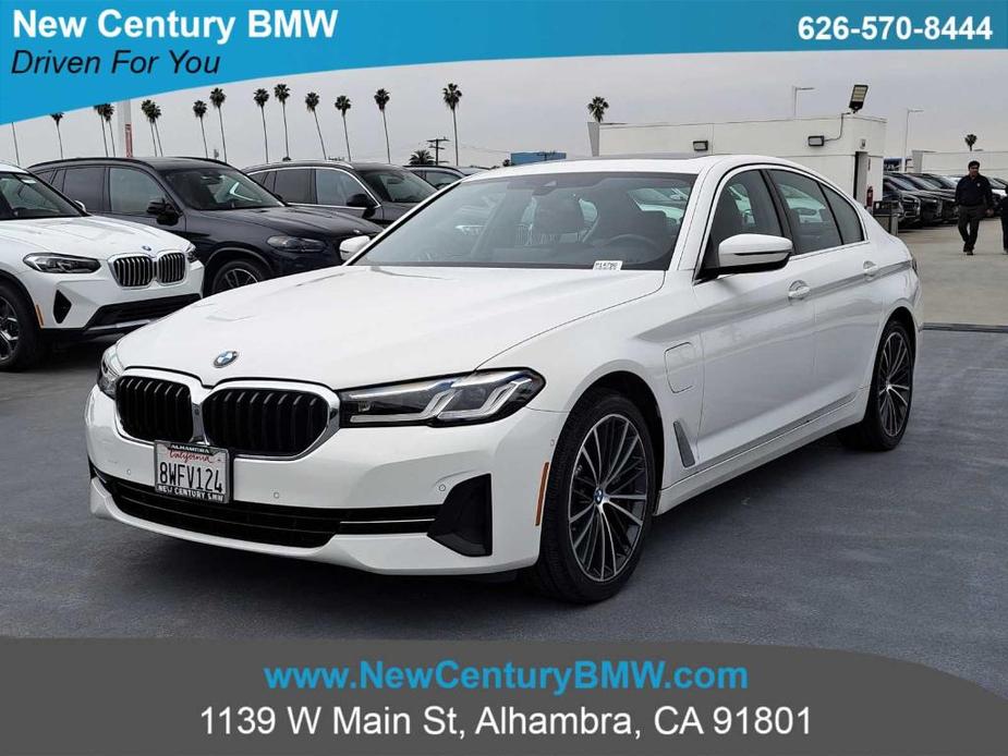used 2021 BMW 530e car, priced at $38,995