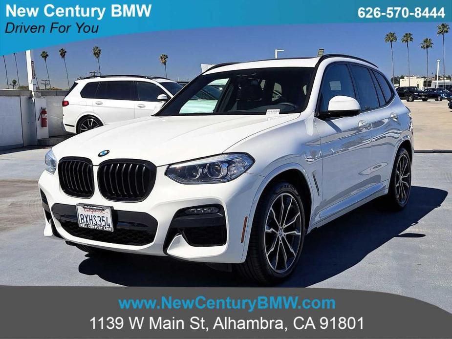 used 2021 BMW X3 car, priced at $27,995
