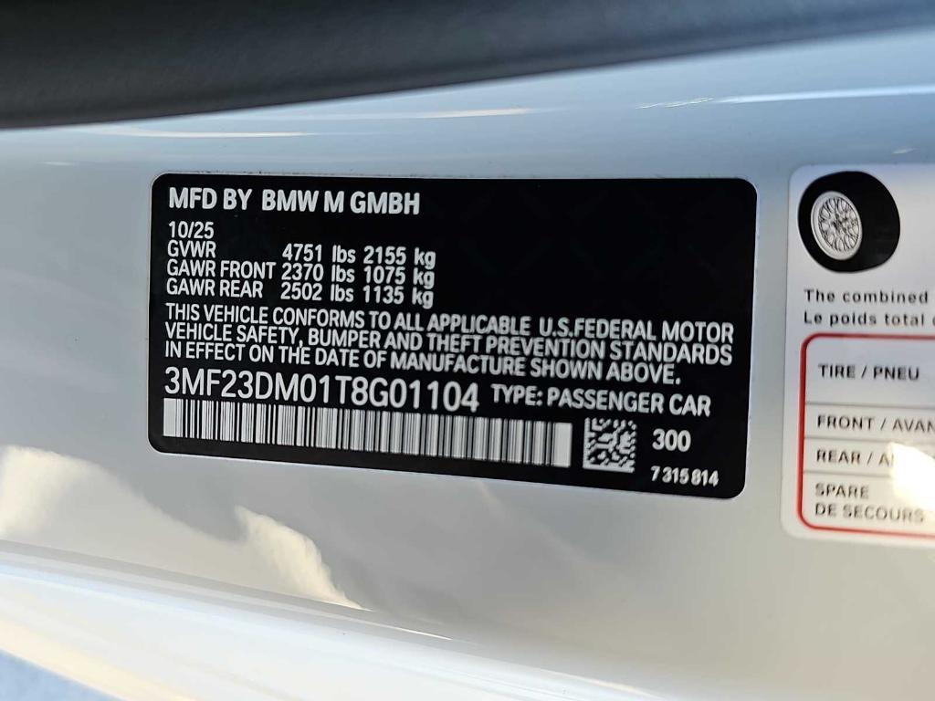 new 2026 BMW M2 car, priced at $73,780