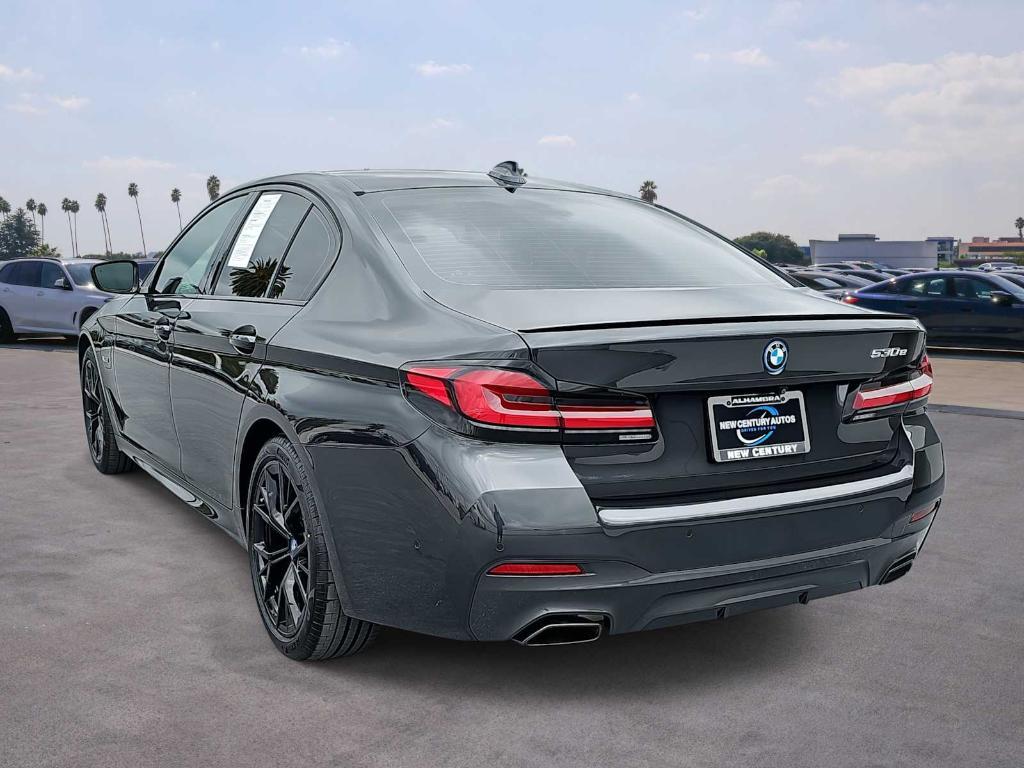used 2023 BMW 530e car, priced at $37,595