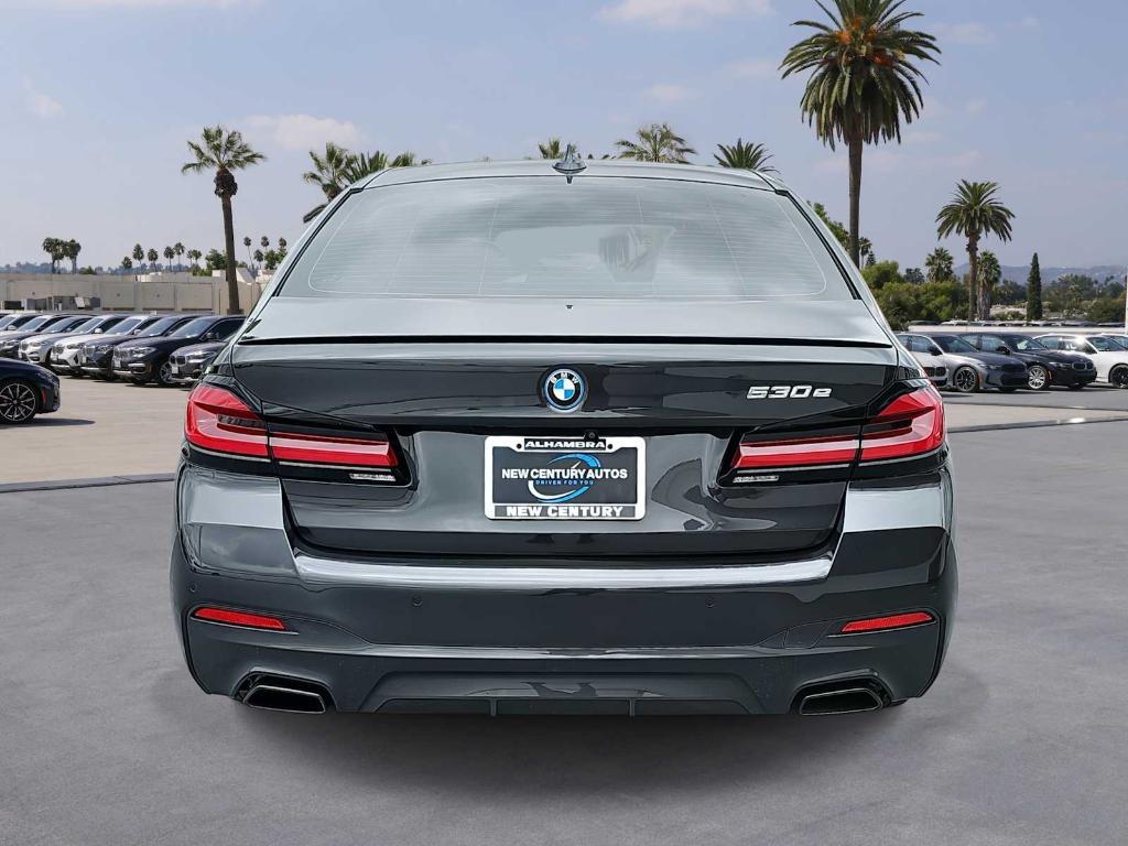 used 2023 BMW 530e car, priced at $37,595