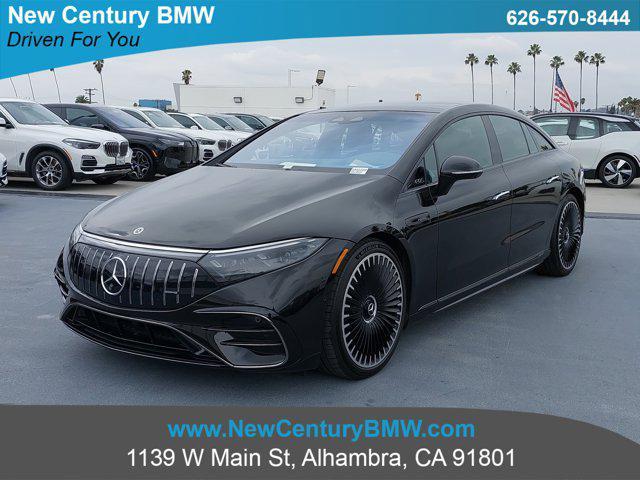 used 2023 Mercedes-Benz AMG EQS car, priced at $108,888