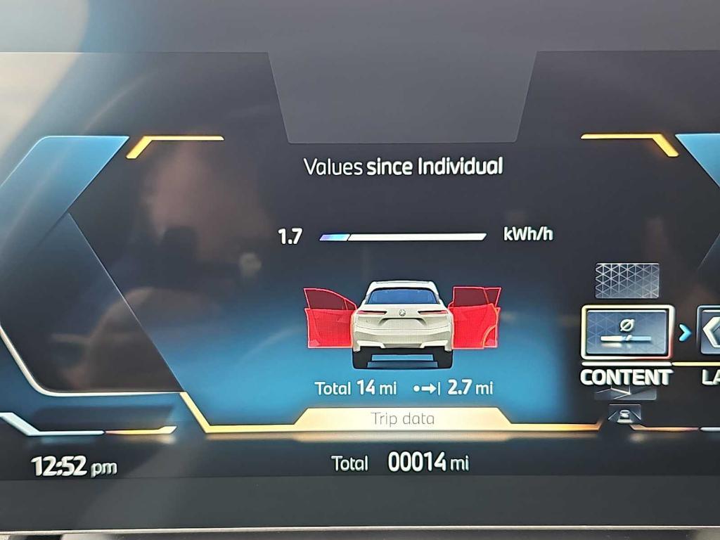 new 2026 BMW iX car, priced at $92,620