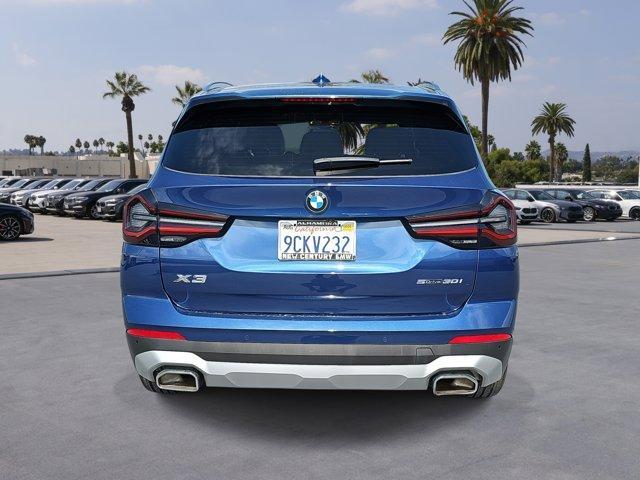 used 2022 BMW X3 car, priced at $34,795