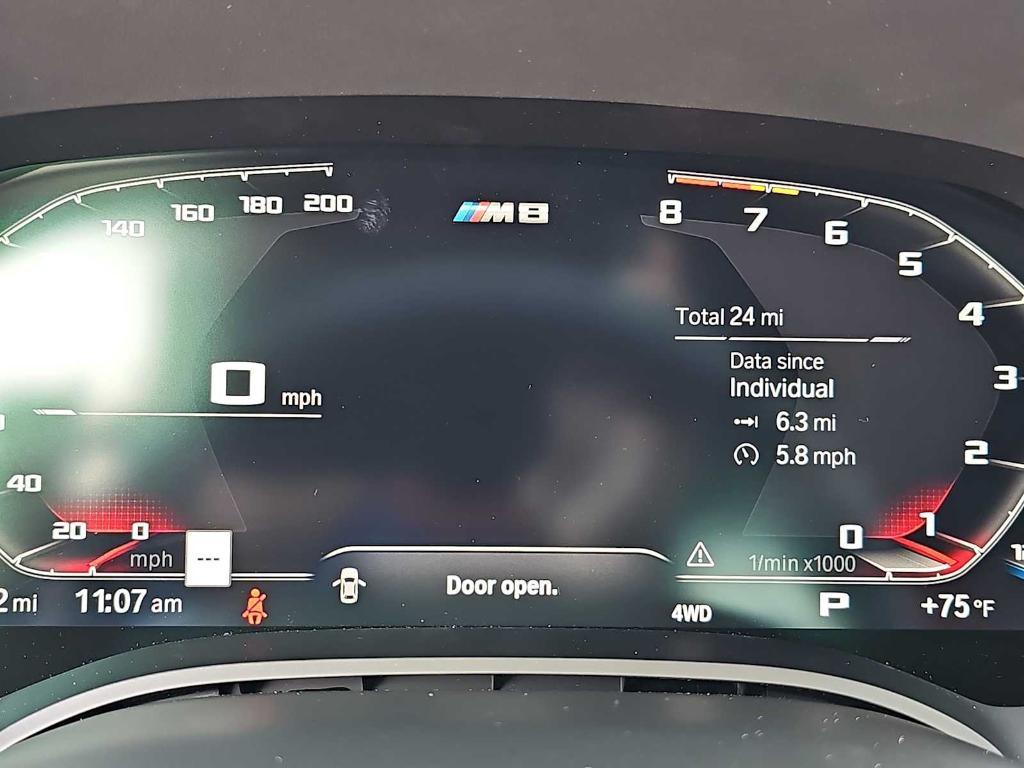 new 2025 BMW M8 car, priced at $160,015