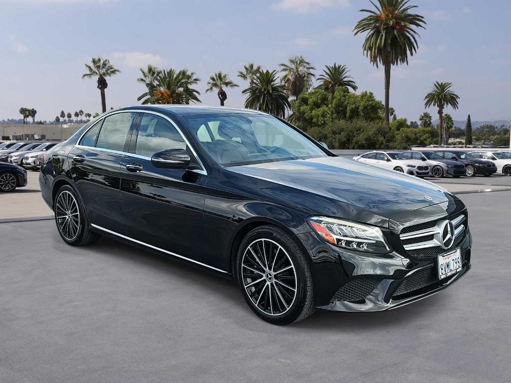 used 2021 Mercedes-Benz C-Class car, priced at $25,995