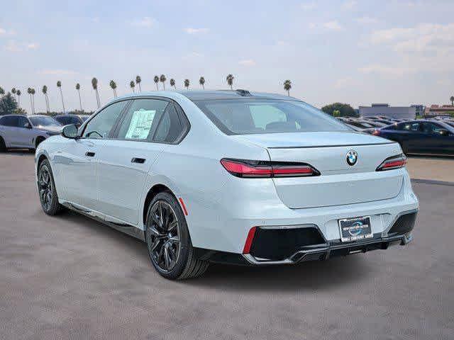 new 2025 BMW 740 car, priced at $102,125