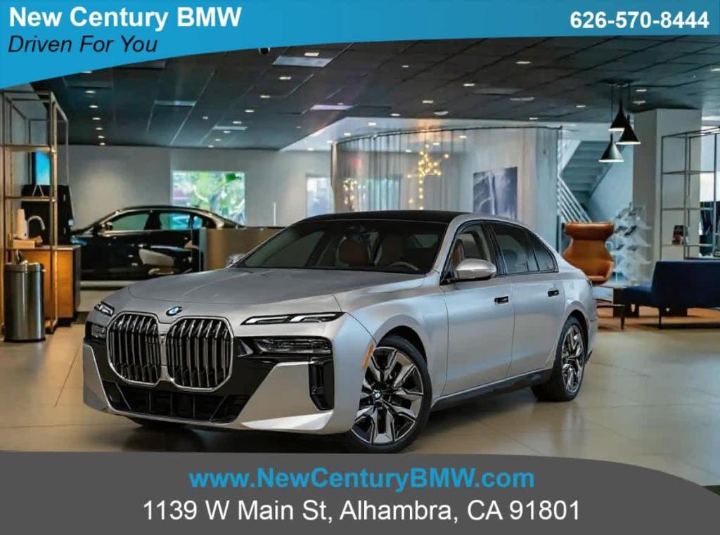 new 2025 BMW 740 car, priced at $102,125
