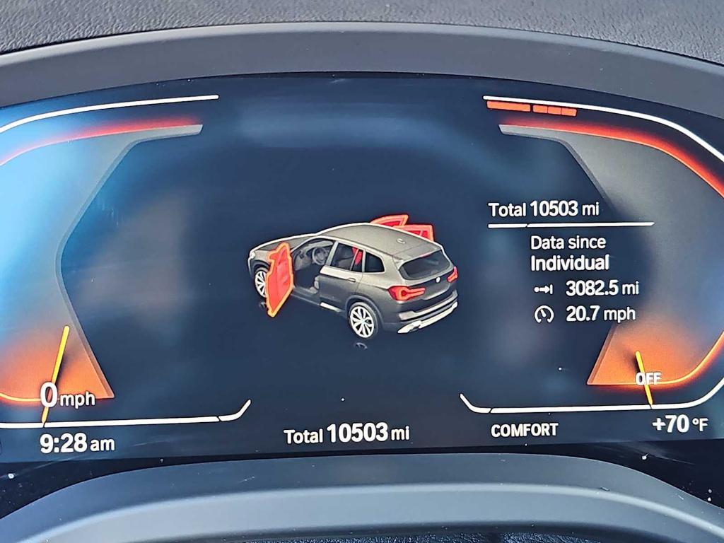 used 2024 BMW X3 car, priced at $44,995