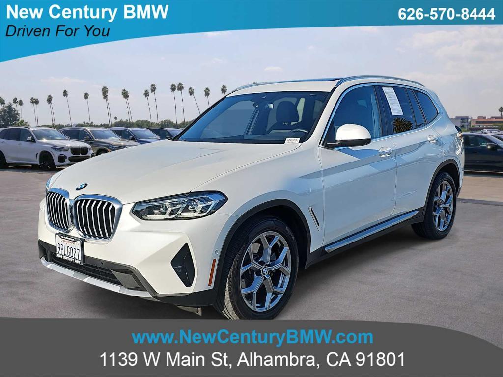 used 2024 BMW X3 car, priced at $44,995
