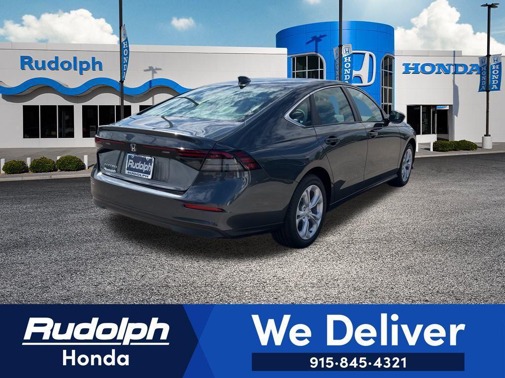 new 2025 Honda Accord car, priced at $29,490