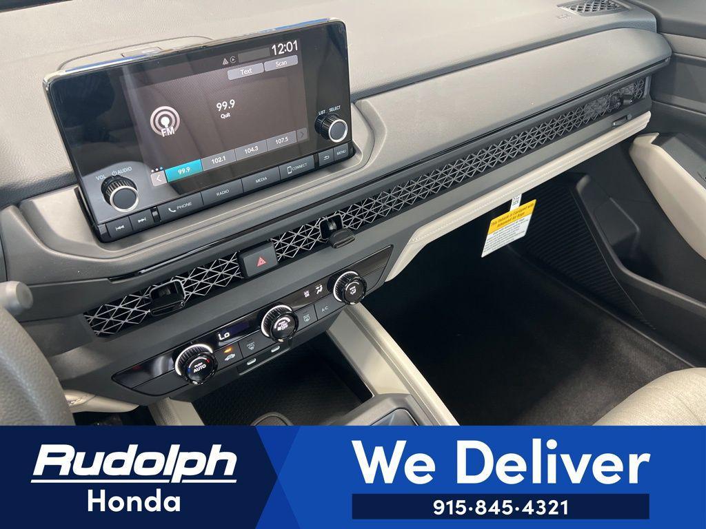 new 2025 Honda Accord car, priced at $29,490