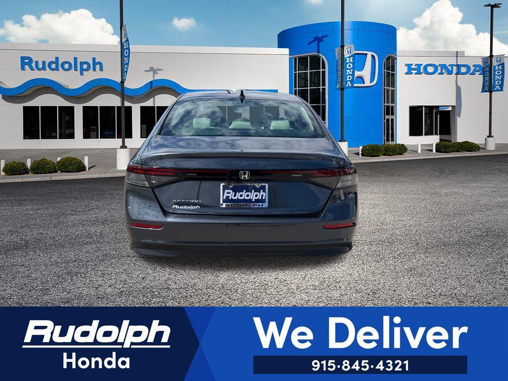 new 2025 Honda Accord car, priced at $29,490
