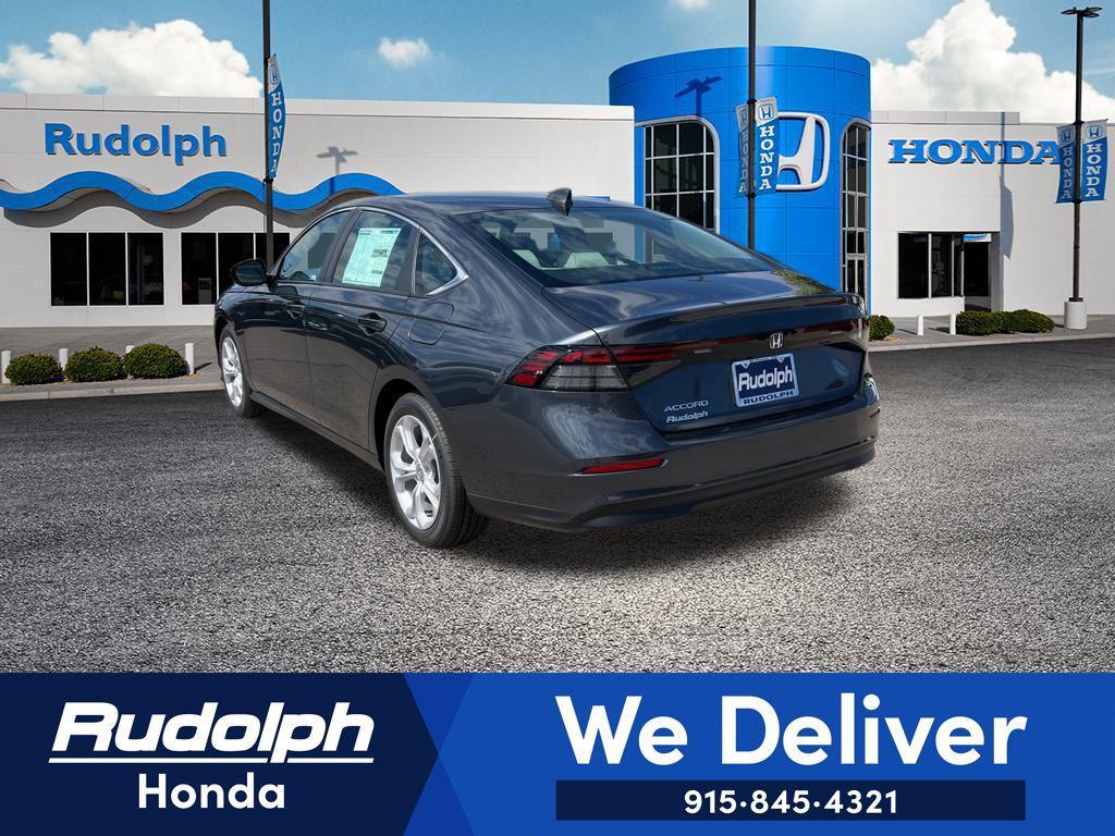 new 2025 Honda Accord car, priced at $29,490
