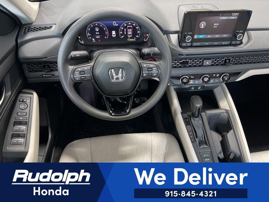 new 2025 Honda Accord car, priced at $29,490