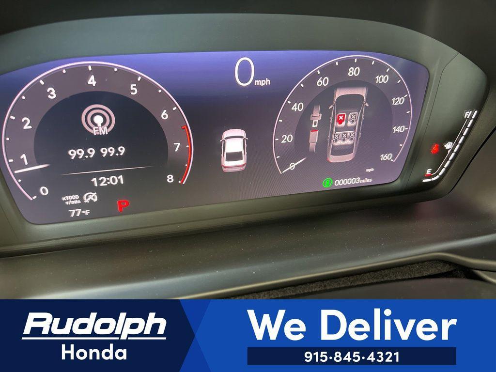 new 2025 Honda Accord car, priced at $29,490