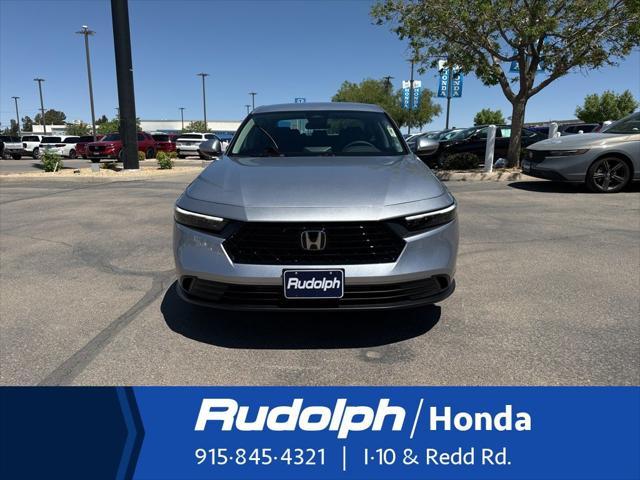 new 2025 Honda Accord car, priced at $29,445