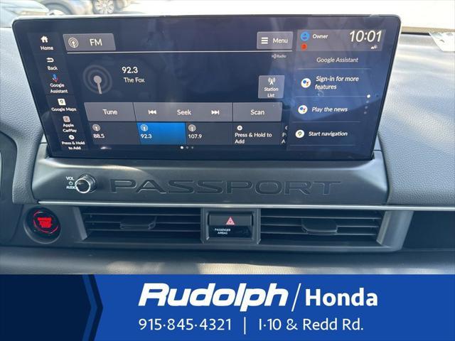 new 2026 Honda Passport car, priced at $47,355