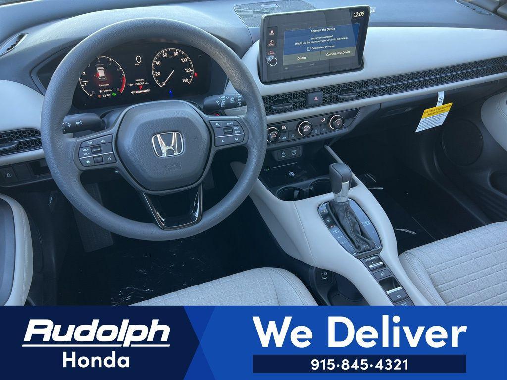 new 2026 Honda HR-V car, priced at $27,650