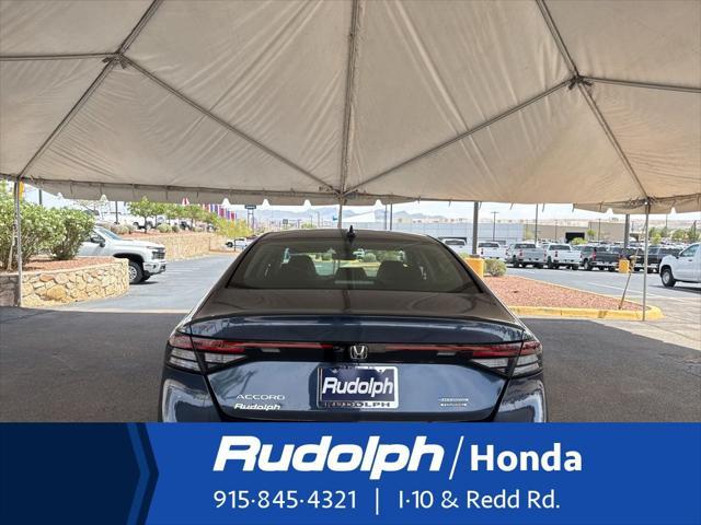new 2025 Honda Accord Hybrid car, priced at $40,450