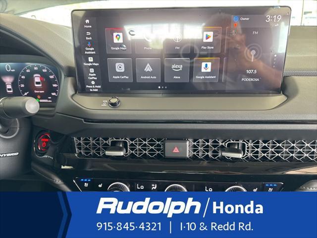 new 2025 Honda Accord Hybrid car, priced at $40,450