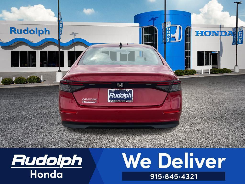 new 2025 Honda Accord car, priced at $32,210