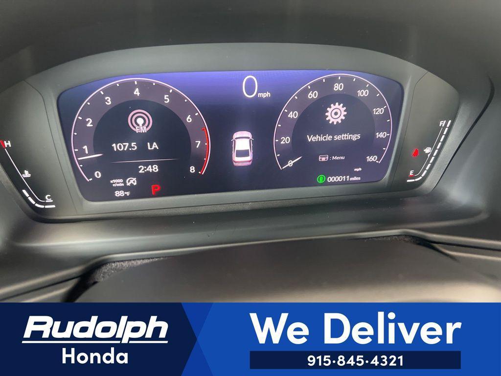 new 2025 Honda Accord car, priced at $32,210