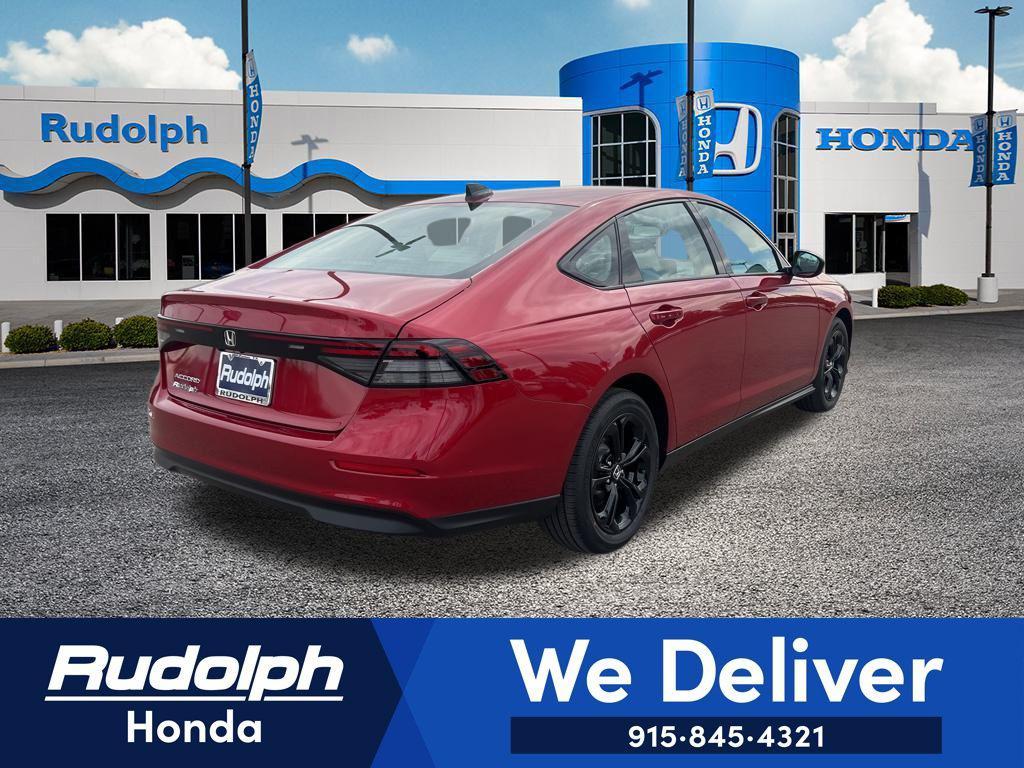new 2025 Honda Accord car, priced at $32,210