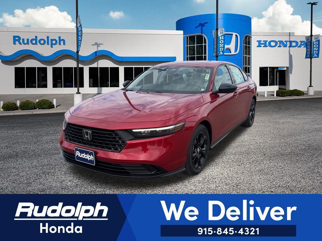 new 2025 Honda Accord car, priced at $32,210