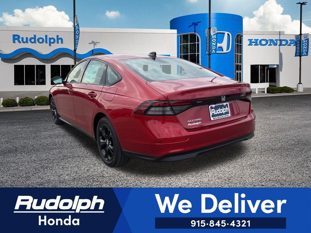 new 2025 Honda Accord car, priced at $32,210